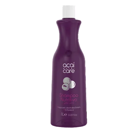 Açaí Nutritive Shampoo by Beox professional Shampoo for Nutrition, highlighted packaging