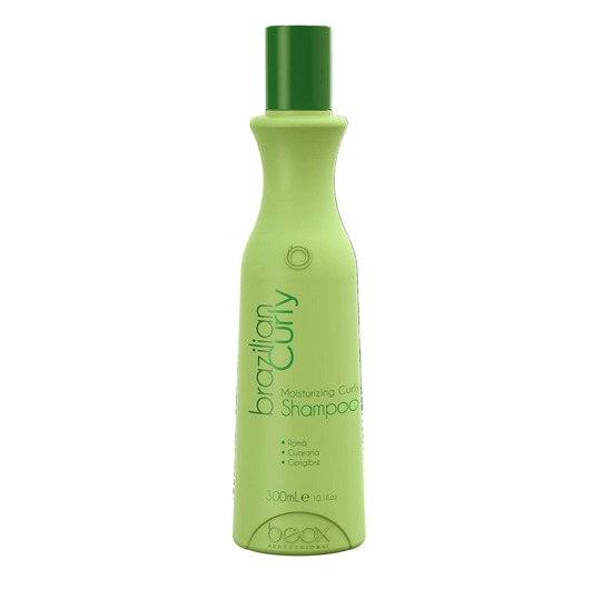 Brazilian Curly Shampoo by Beox professional Shampoo for Hydration, highlighted packaging