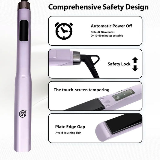 Iron Oxy Technology by STQ professional Hair Straightener for Hair Straightening, highlighted packaging