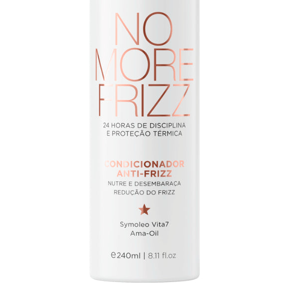 No More Frizz Conditioner by Jacques Janine professional Conditioner for Hydration, highlighted packaging