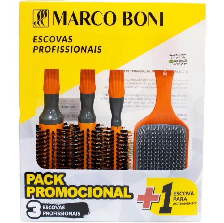 Professional Set 6212 by Marco Boni professional Brush for Brush, highlighted packaging
