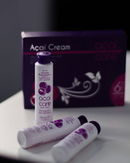 Açaí Reconstrutive Ampoule by Beox professional Hair Mask for Nutrition, highlighted packaging