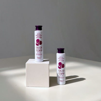Açaí Reconstrutive Ampoule by Beox professional Hair Mask for Nutrition, highlighted packaging