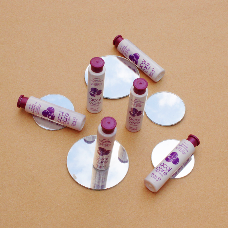 Açaí Reconstrutive Ampoule by Beox professional Hair Mask for Nutrition, highlighted packaging