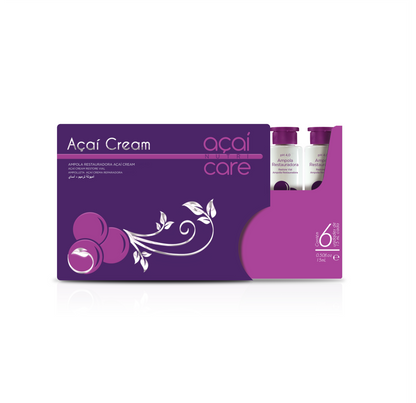 Açaí Reconstrutive Ampoule by Beox professional Hair Mask for Nutrition, highlighted packaging