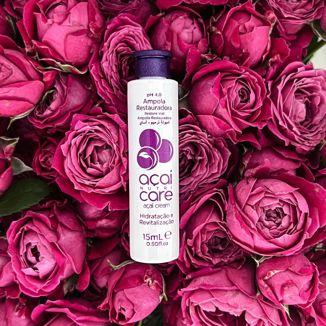 Açaí Reconstrutive Ampoule by Beox professional Hair Mask for Nutrition, highlighted packaging