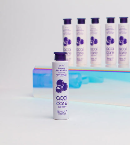 Açaí Reconstrutive Ampoule by Beox professional Hair Mask for Nutrition, highlighted packaging