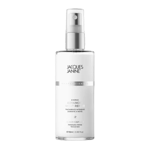 Advanced Night Serum by Jacques Janine professional Hair Serum for Nutrition, Hydration, highlighted packaging