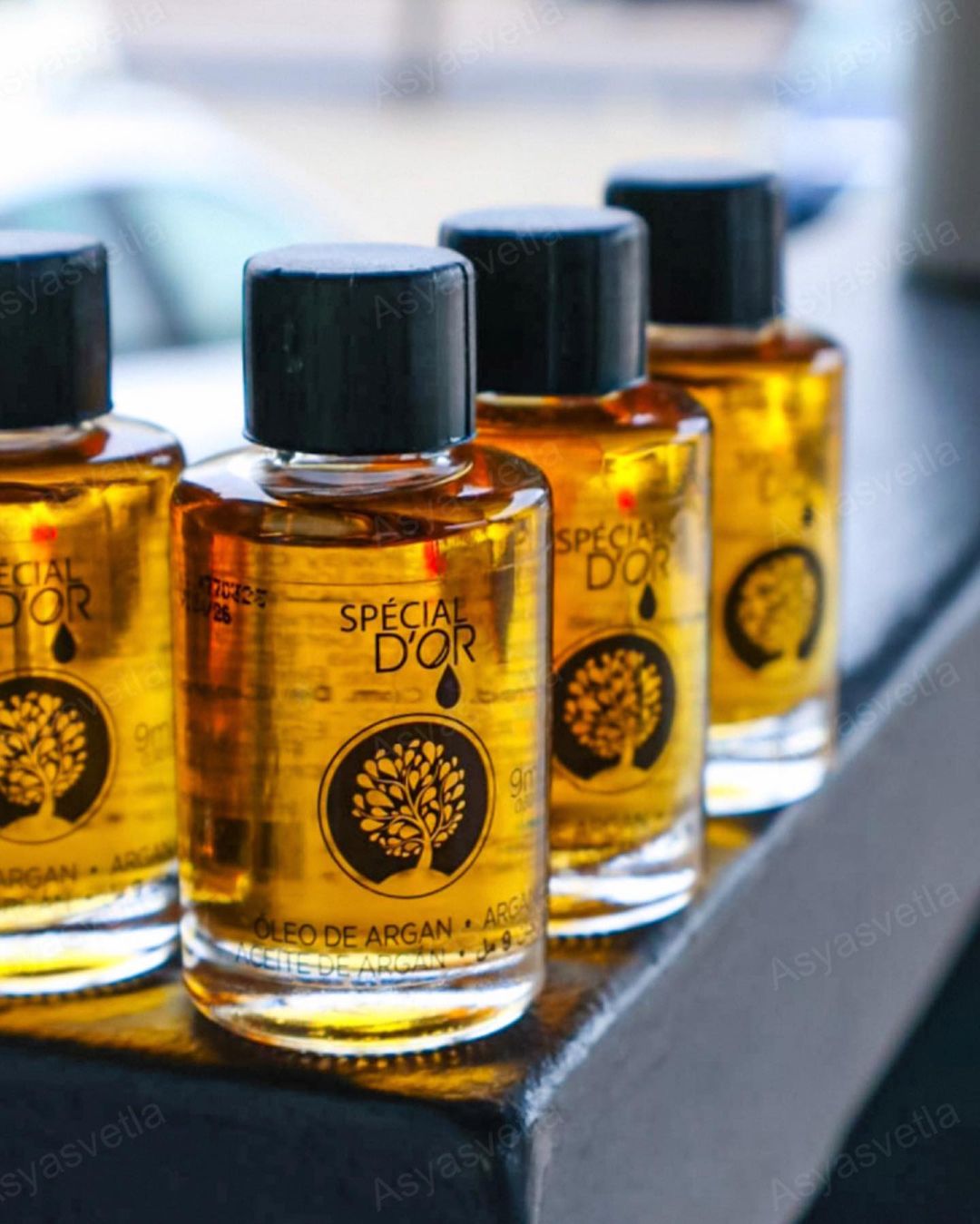 Special D’Or Argan Box by Beox professional Hair Oil, Finisher for Hair Treatment, Kit, highlighted packaging