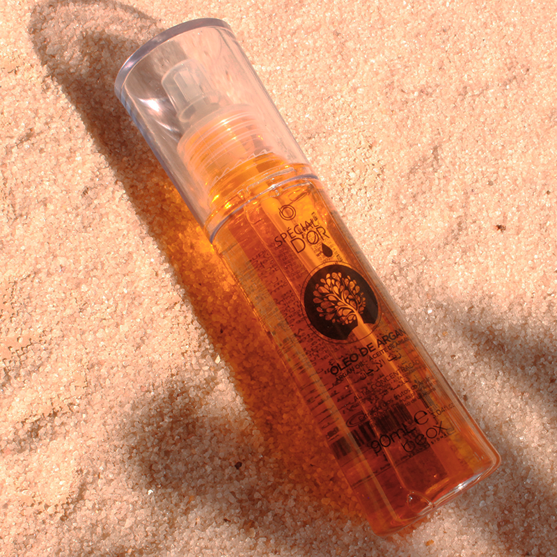Special D’Or Argan Oil by Beox professional Hair Oil, Finisher for Hair Treatment, highlighted packaging