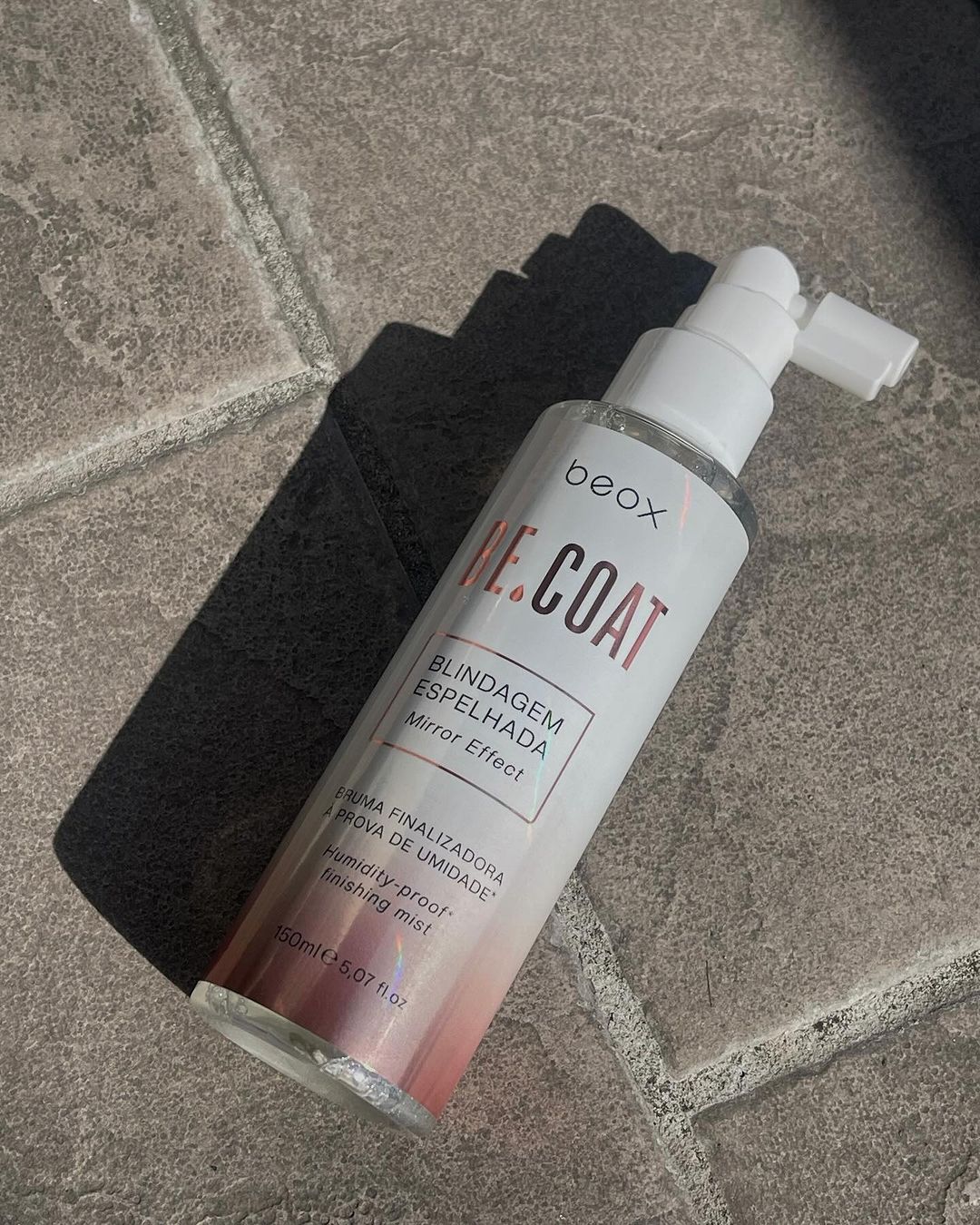 Be.Coat by Beox professional Leave-in, Finisher for Heat Protection, highlighted packaging