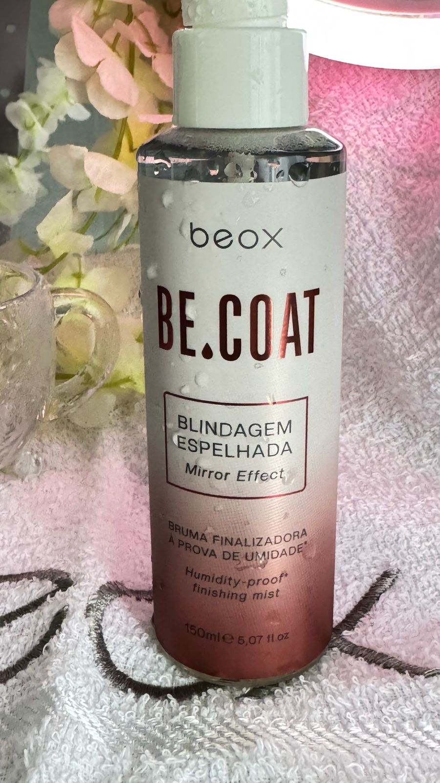 Be.Coat by Beox professional Leave-in, Finisher for Heat Protection, highlighted packaging