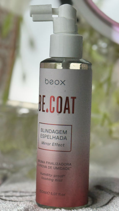 Be.Coat by Beox professional Leave-in, Finisher for Heat Protection, highlighted packaging