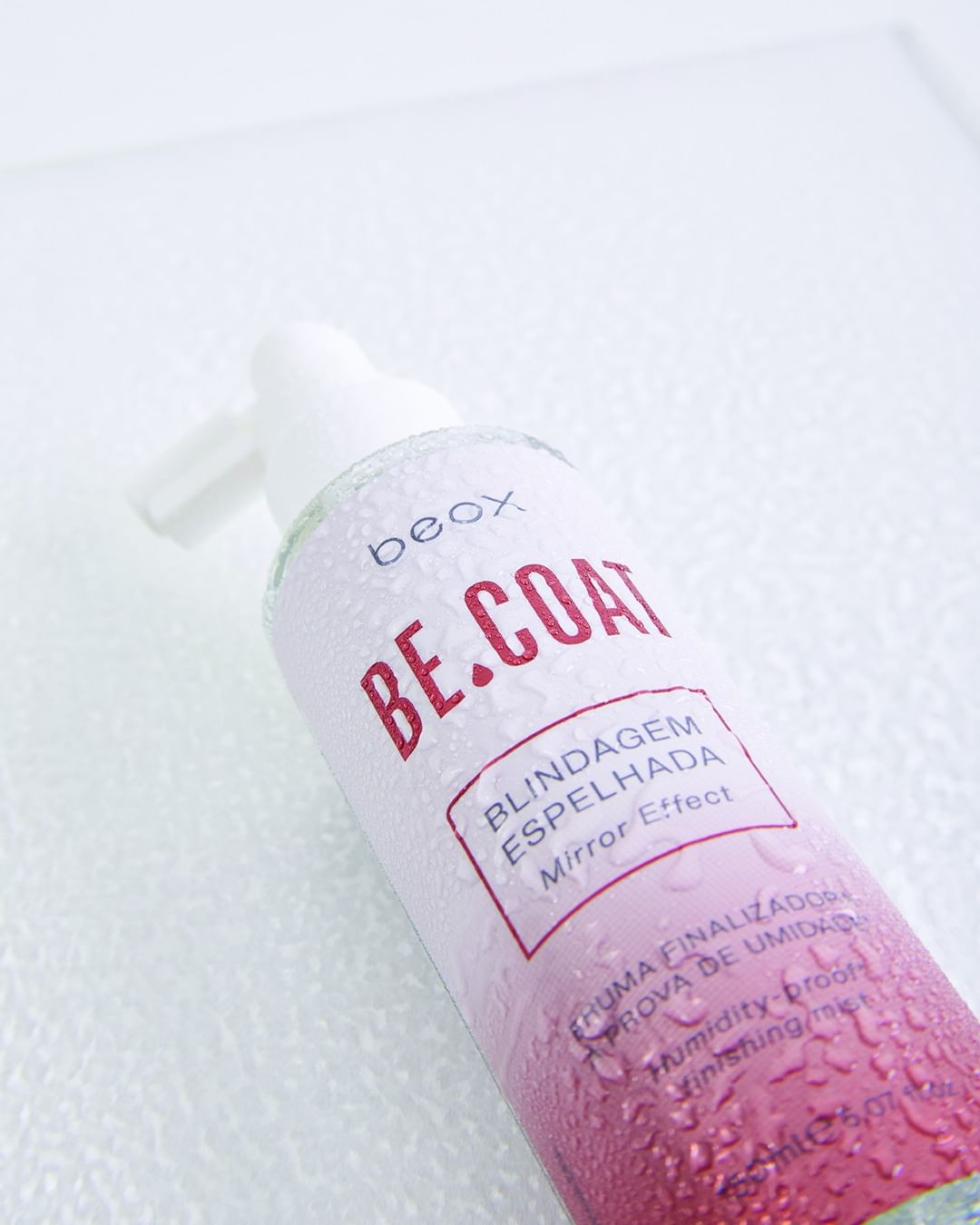 Be.Coat by Beox professional Leave-in, Finisher for Heat Protection, highlighted packaging