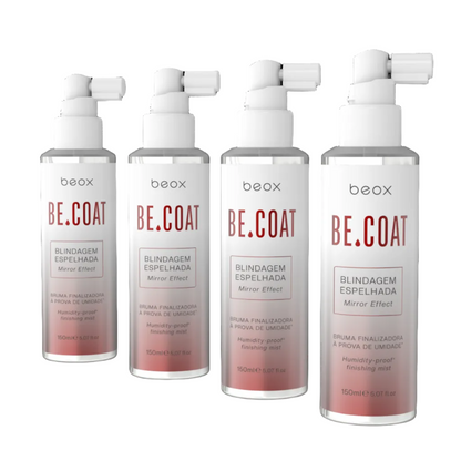 Be.Coat by Beox professional Leave-in, Finisher for Heat Protection, highlighted packaging