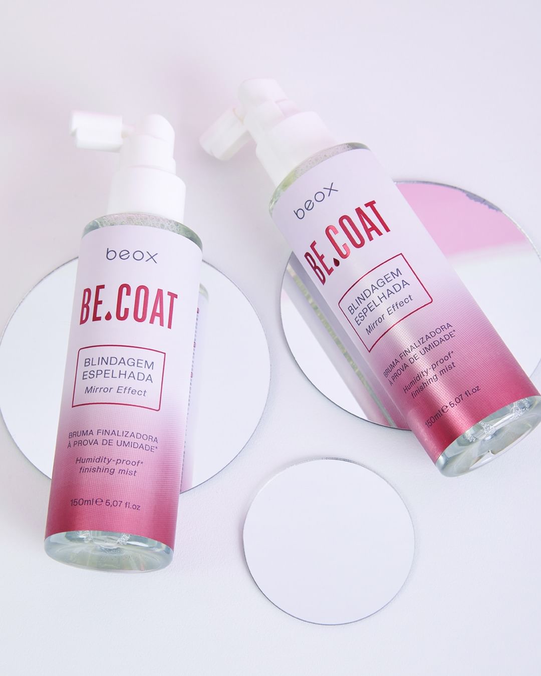 Be.Coat by Beox professional Leave-in, Finisher for Heat Protection, highlighted packaging