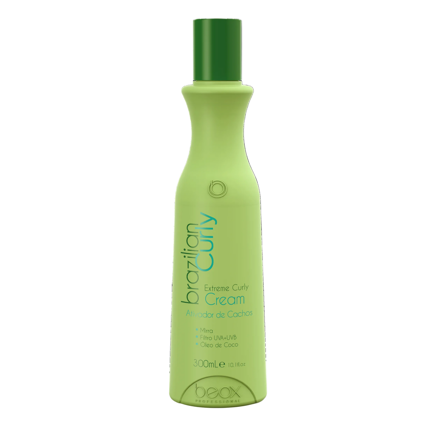 Brazilian Curly Cream by Beox professional Finisher for Hydration, highlighted packaging