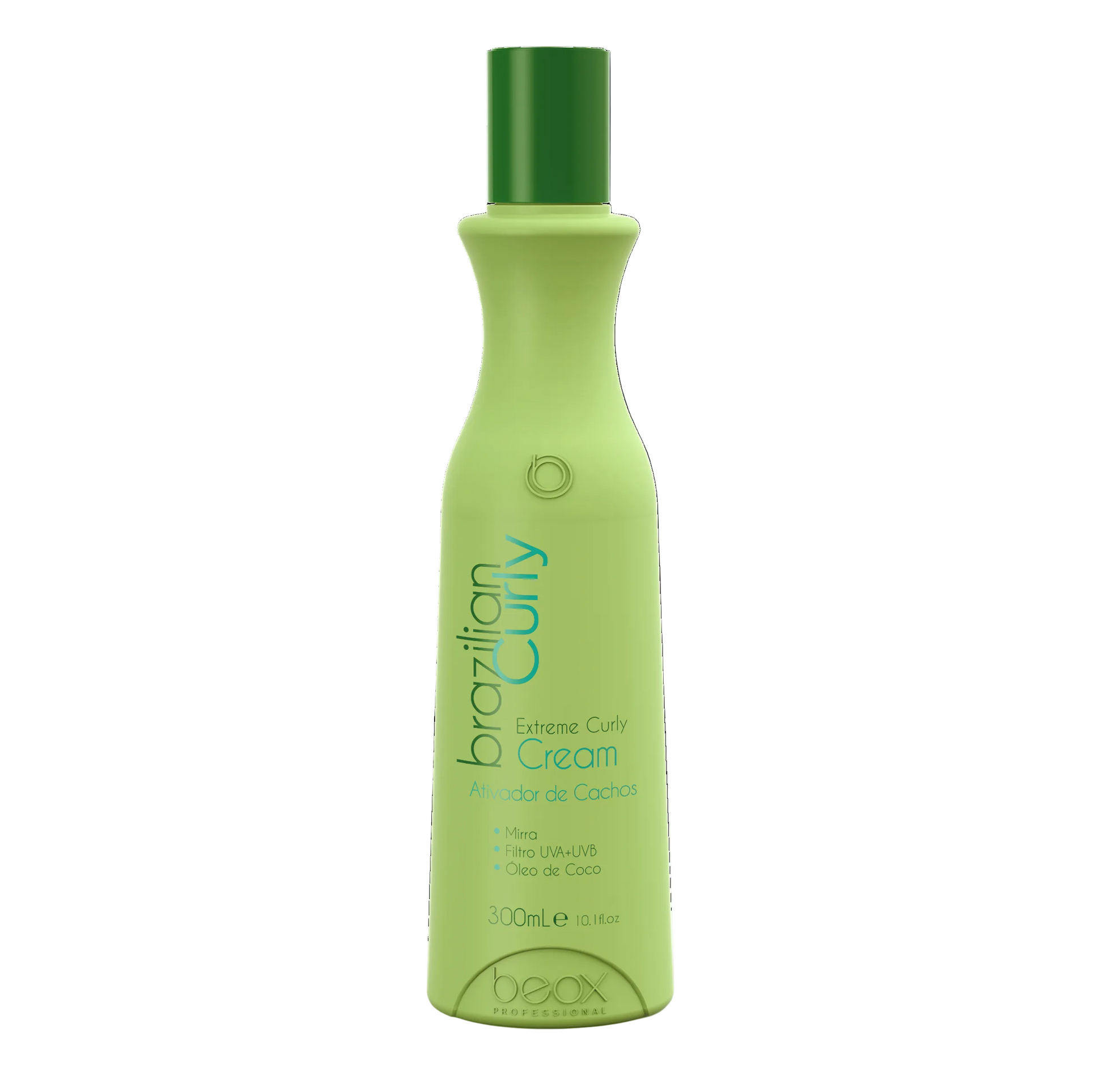 Brazilian Curly Cream by Beox professional Finisher for Hydration, highlighted packaging