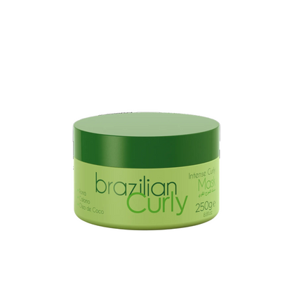 Brazilian Curly Mask by Beox professional Hair Mask for Hydration, highlighted packaging