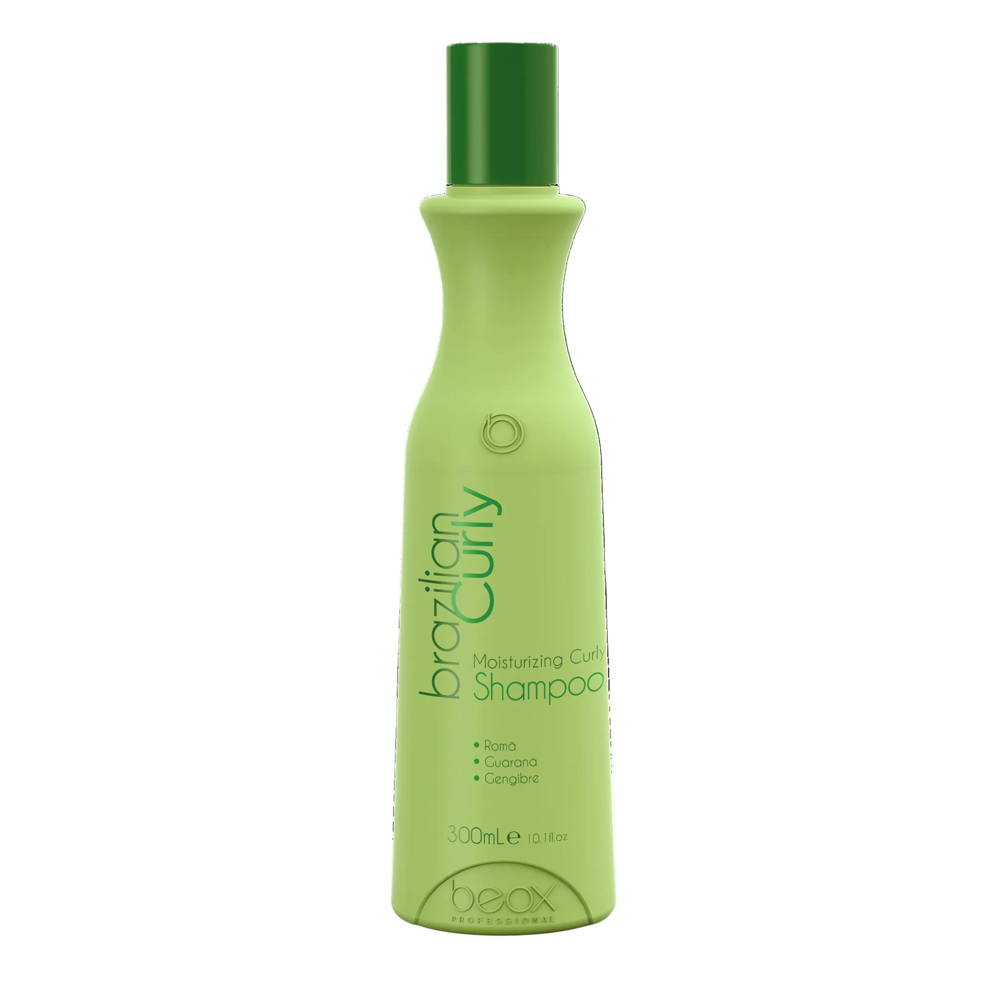Brazilian Curly Shampoo by Beox professional Shampoo for Hydration, highlighted packaging