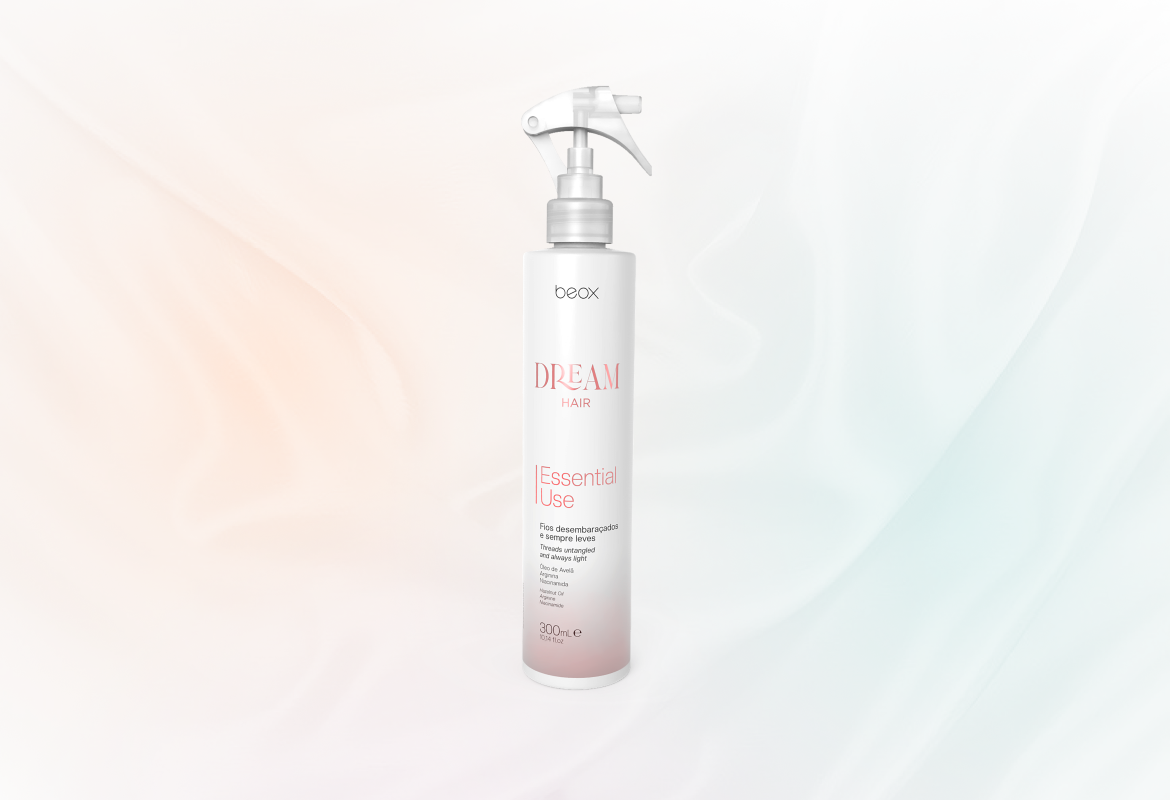 Dream Hair Essential Use by Beox professional Leave-in, Finisher for Heat Protection, highlighted packaging