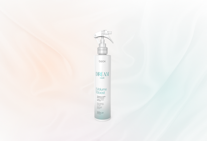Dream Hair Volume Boost by Beox professional Leave-in, Finisher for Heat Protection, highlighted packaging
