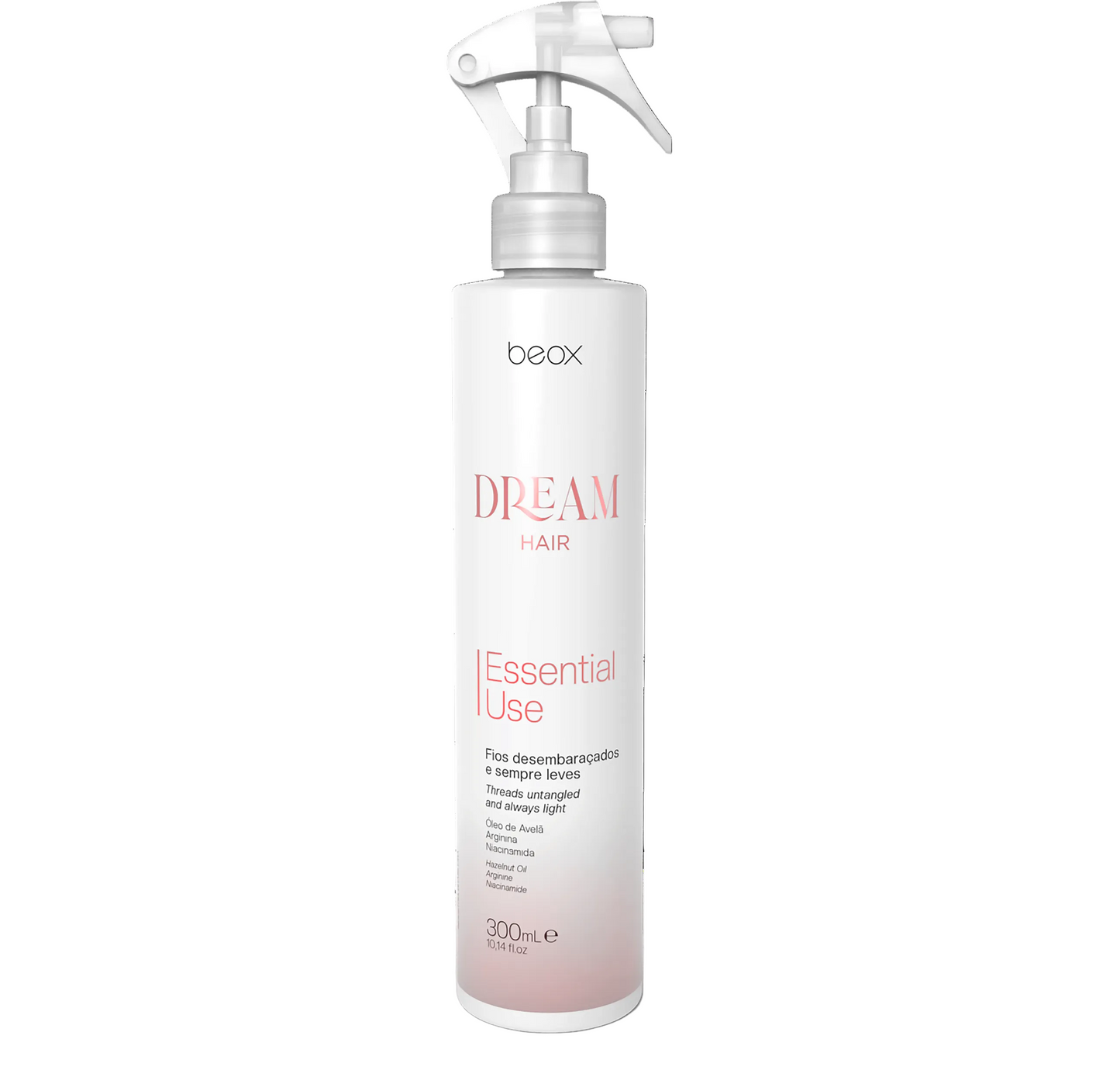 Dream Hair Essential Use by Beox professional Leave-in, Finisher for Heat Protection, highlighted packaging