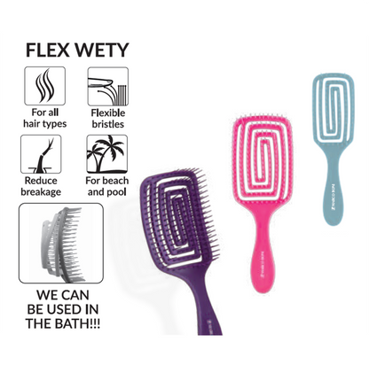 Flex Wety 8580 (20 cm) by Marco Boni professional Brush for Brush, highlighted packaging