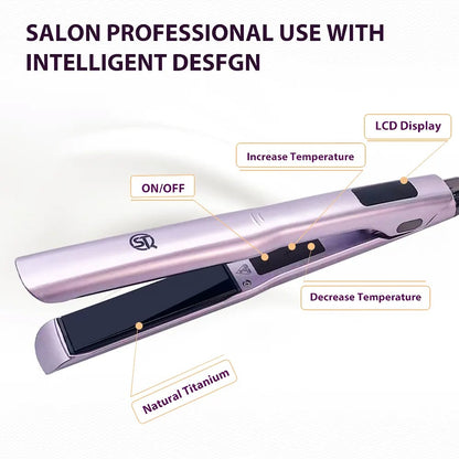 Iron Oxy Technology by STQ professional Hair Straightener for Hair Straightening, highlighted packaging