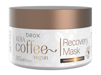 KeraCoffee Daily Care Mask by Beox professional Hair Mask for Nutrition, Hydration, highlighted packaging