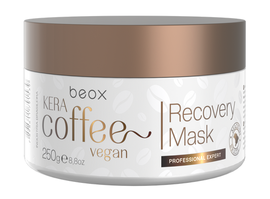 KeraCoffee Daily Care Mask by Beox professional Hair Mask for Nutrition, Hydration, highlighted packaging