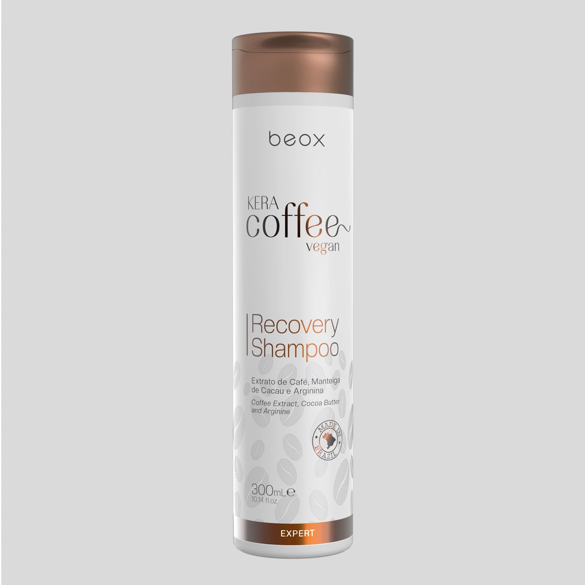 KeraCoffee Daily Care Shampoo by Beox professional Shampoo for Nutrition, Hydration, highlighted packaging