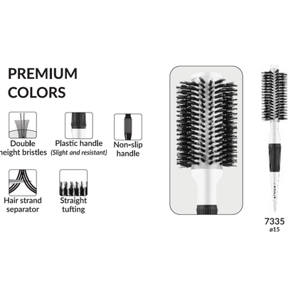 Metallic Premium Colors 7335 (15 mm) by Marco Boni professional Brush for Brush, highlighted packaging