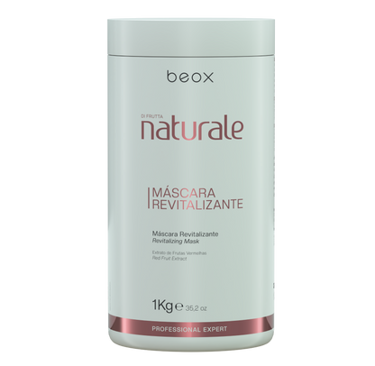Naturale Revitalizing Mask by Beox professional Hair Mask for Hydration, highlighted packaging