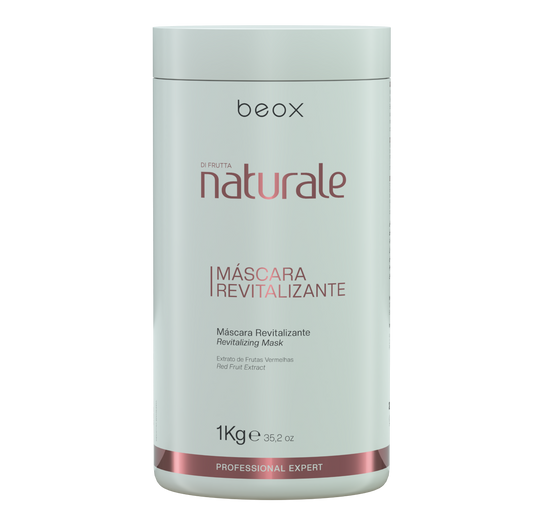 Naturale Revitalizing Mask by Beox professional Hair Mask for Hydration, highlighted packaging