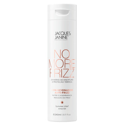 No More Frizz Conditioner by Jacques Janine professional Conditioner for Hydration, highlighted packaging