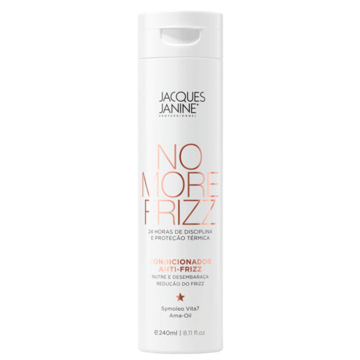 No More Frizz Conditioner by Jacques Janine professional Conditioner for Hydration, highlighted packaging