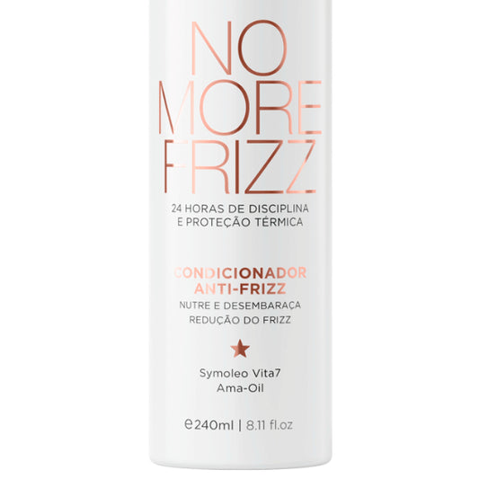 No More Frizz Conditioner by Jacques Janine professional Conditioner for Hydration, highlighted packaging