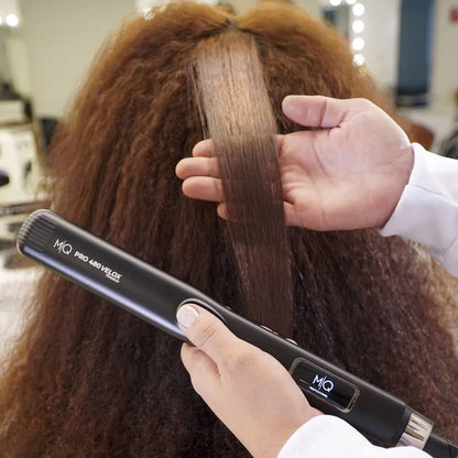 Pro 480 Velox Titanium Hair Straightener by MQ professional Hair Straightener for Hair Straightening, highlighted packaging