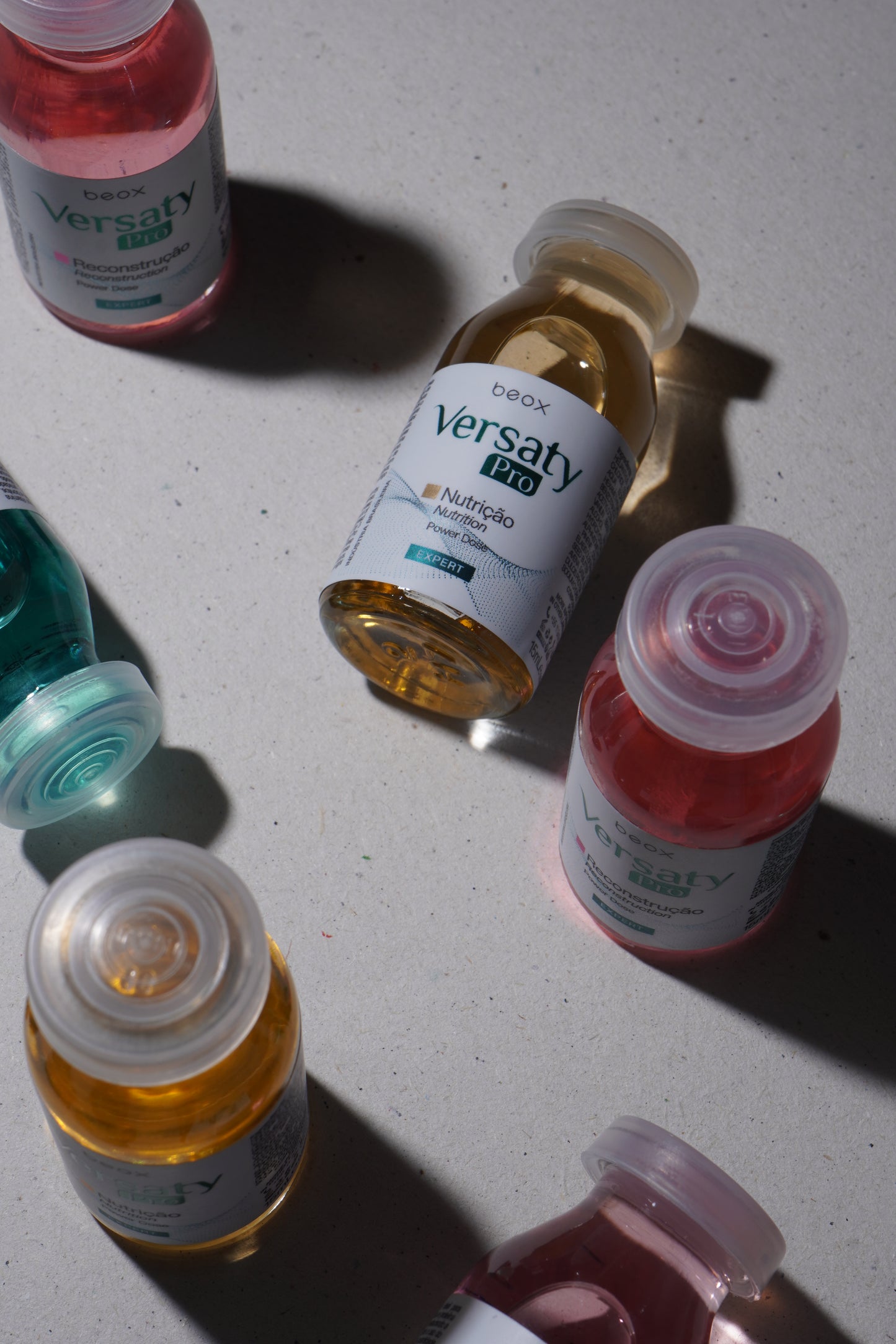 Versaty Pro Home Care Kit by Beox professional Shampoo, Conditioner, Hair Mask for Nutrition, Hydration, Reconstruction, highlighted packaging