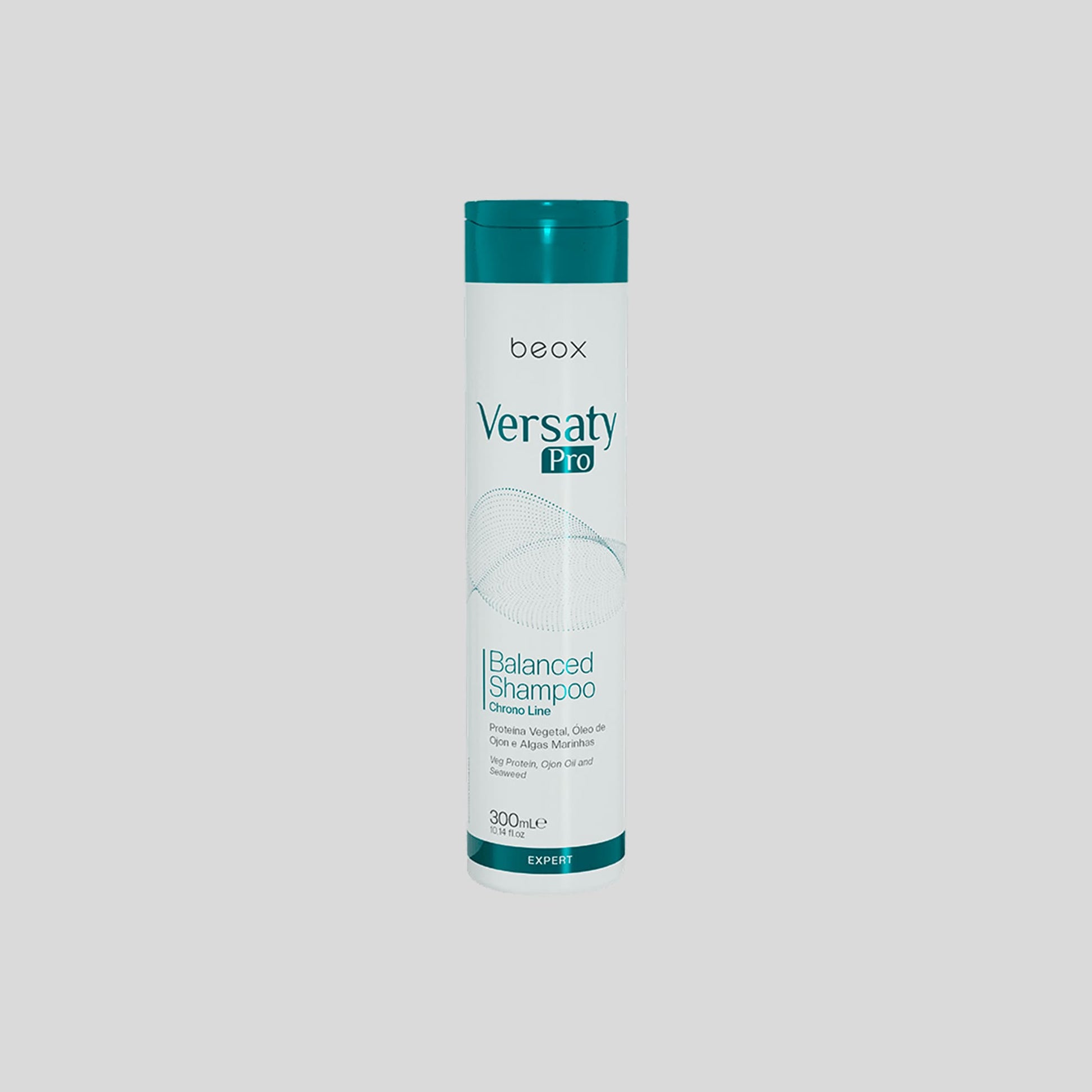 Versaty Pro Home Care Shampoo by Beox professional Shampoo for Hydration, Reconstruction, highlighted packaging